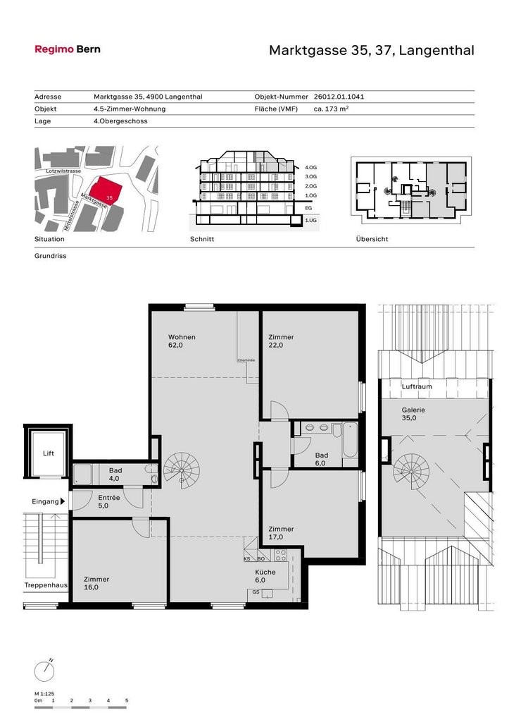 4 ½ rooms duplex