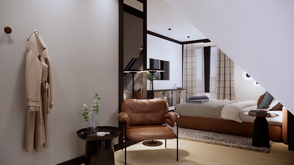 2 ½ pièces appartement meublé