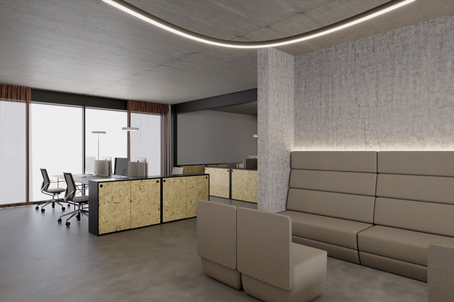 300m² bureau