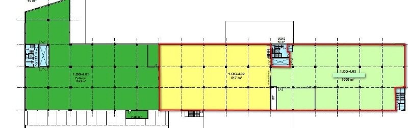 1917m² commercial