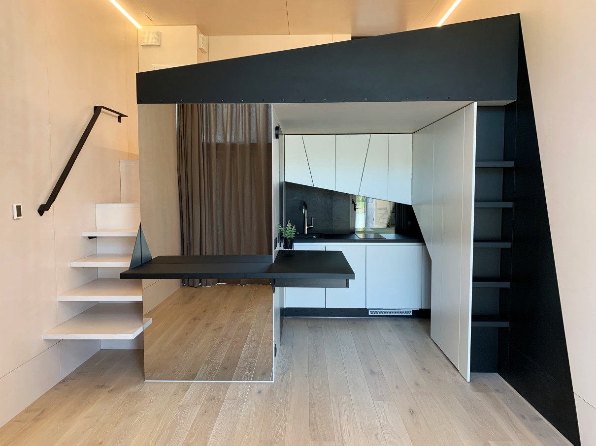 1 ½ rooms single house