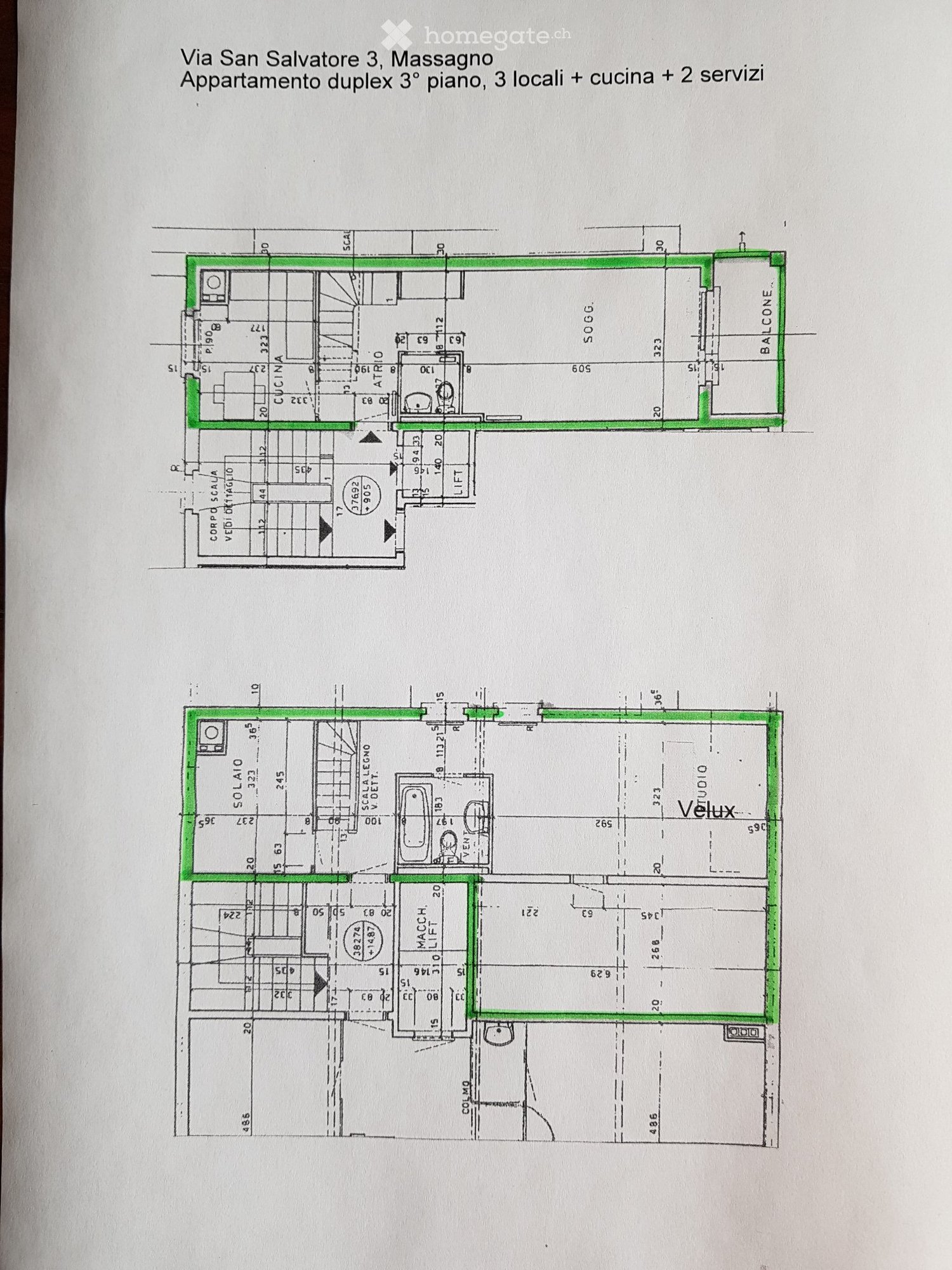 Appartement de 3 ½ pièces