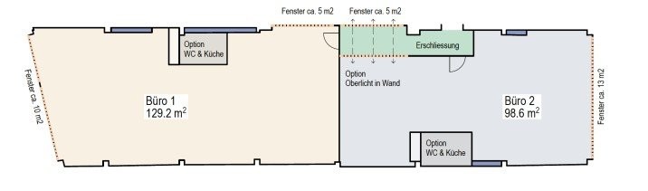 98m² office