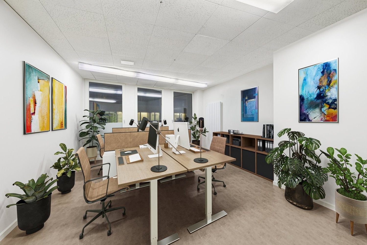 98m² office