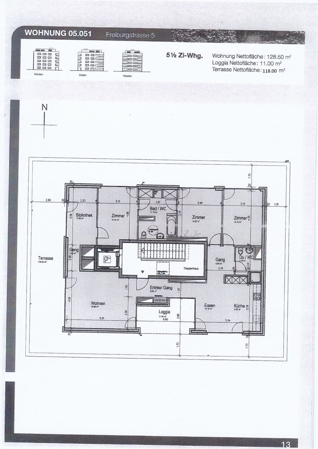 5 ½ Zimmer Attikawohnung