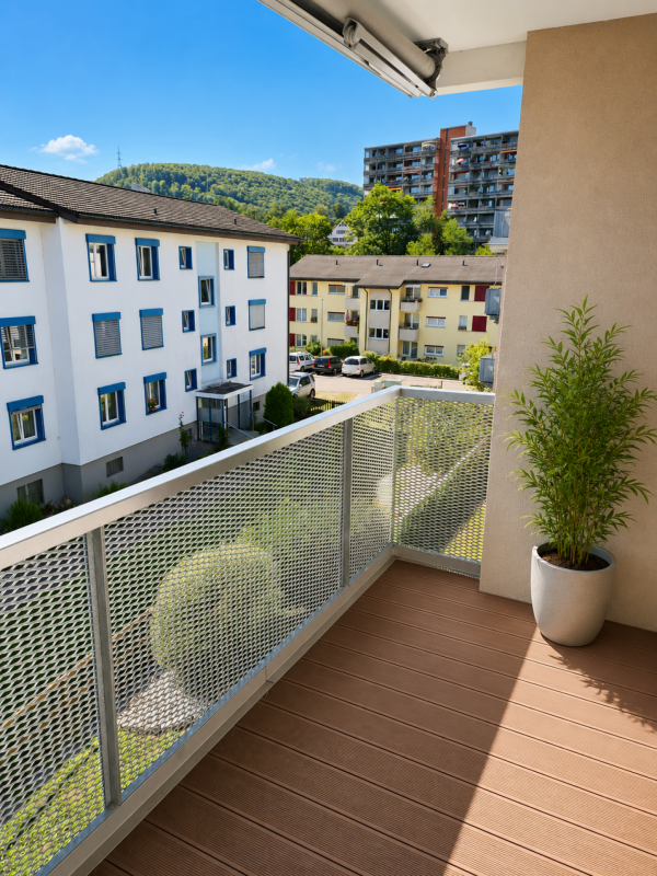 Moderno appartamento di 3.5 locali in una posizione tranquilla di Liestal 

Affittiamo da subito o su accordo questo moderno appartamento con il seguente standard di finitura: 

  * Cucina con lavastoviglie e piano cottura in vetroceramica 
  * Bagno con vasca da bagno 
  * Proprio locale tecnico co