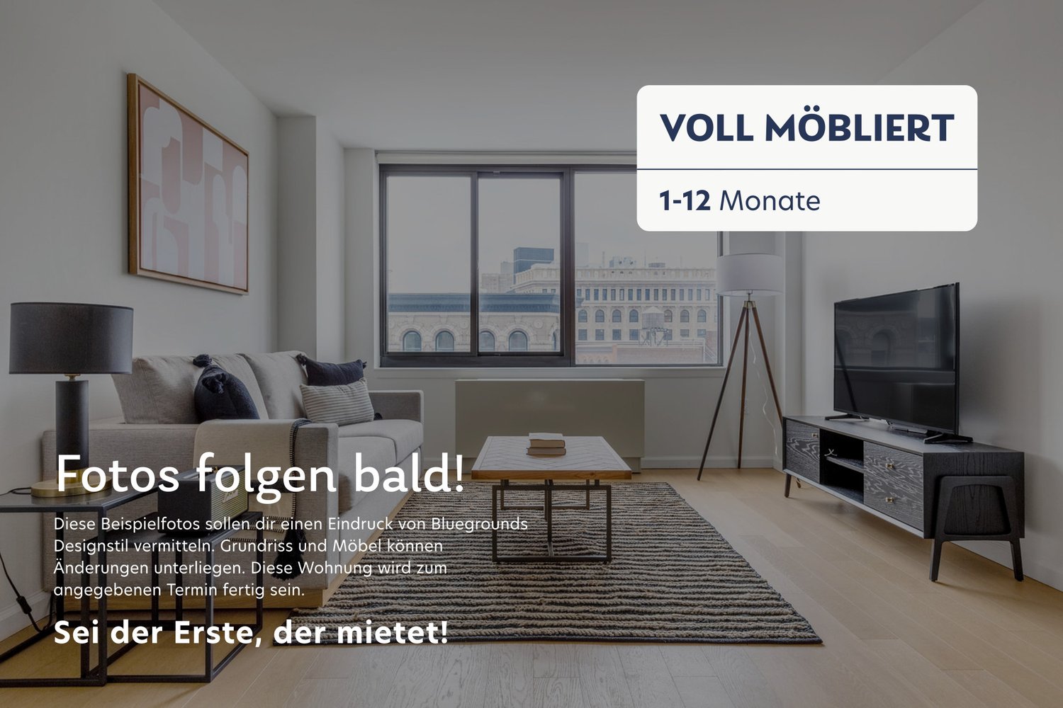 Appartement meublé de 2 ½ pièces