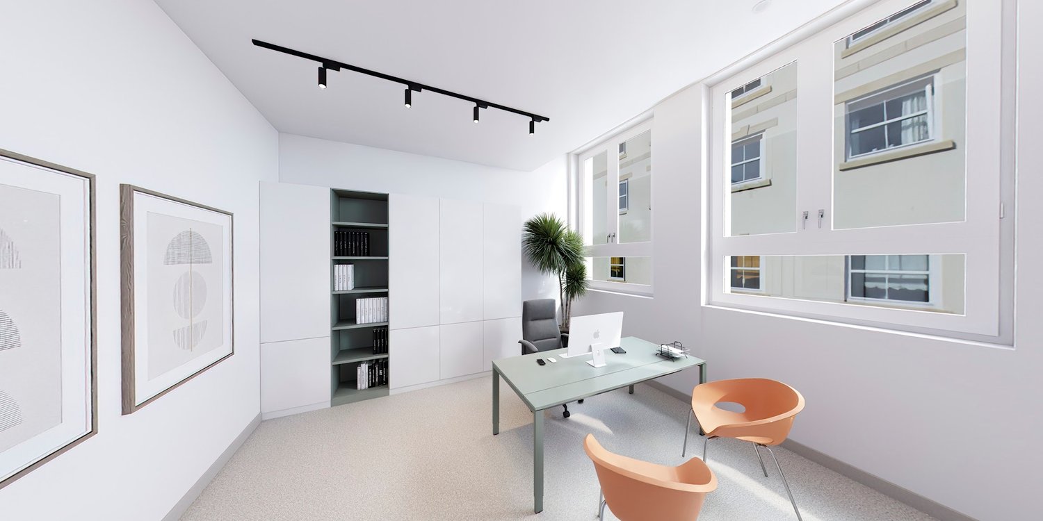 496m² office