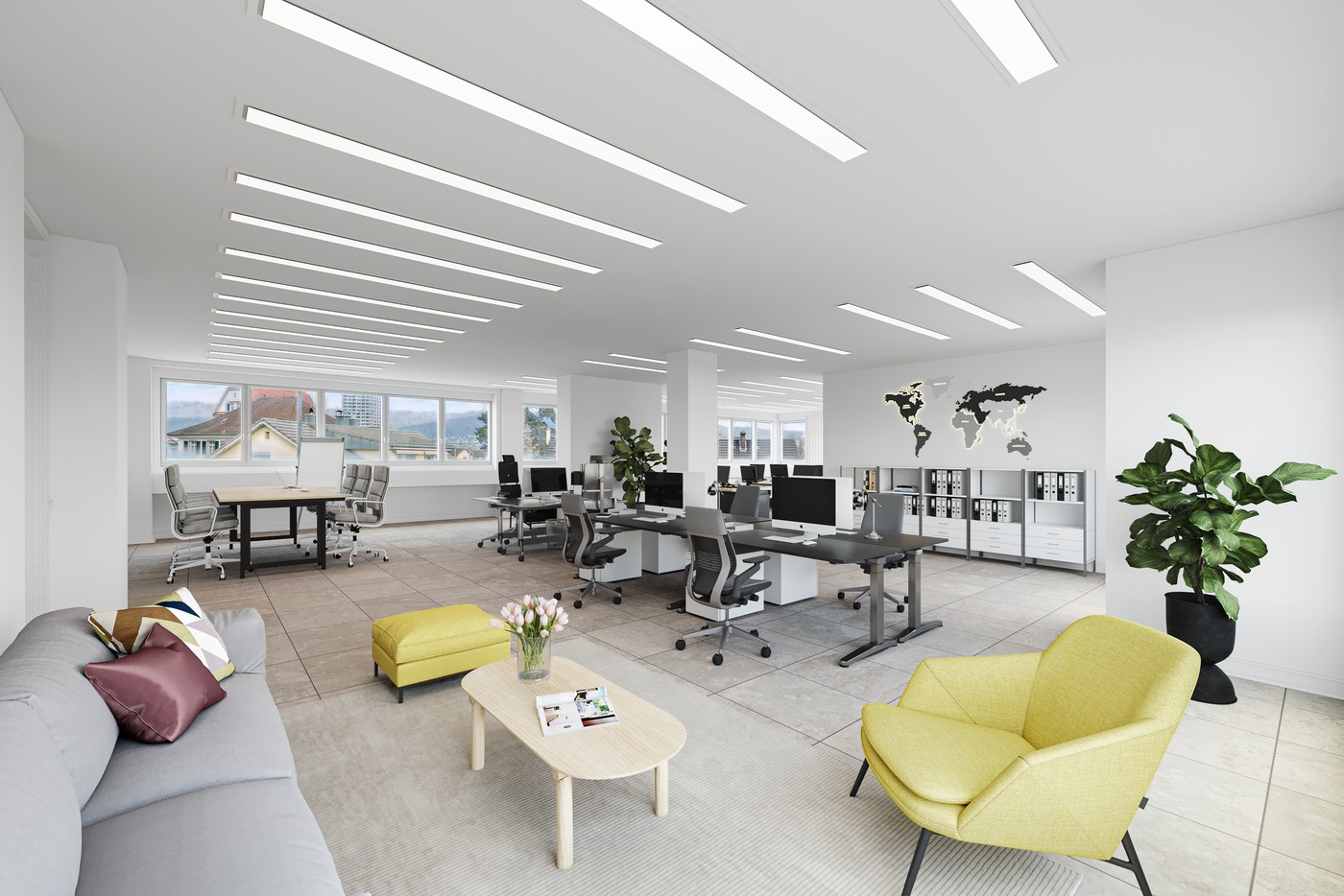 135m² ufficio