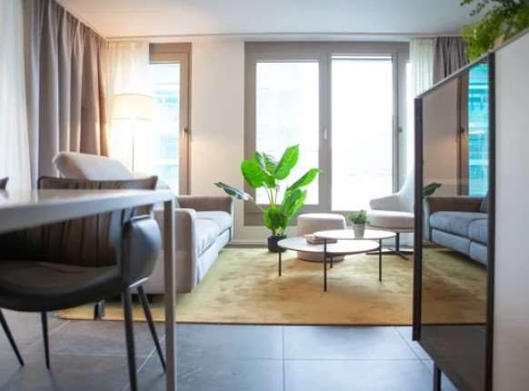 3 ½ Zimmer möblierte Wohnung