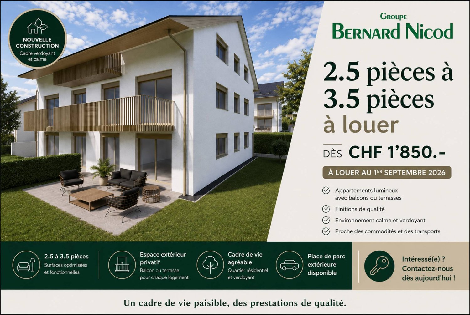 Appartamento di 2 ½ locali