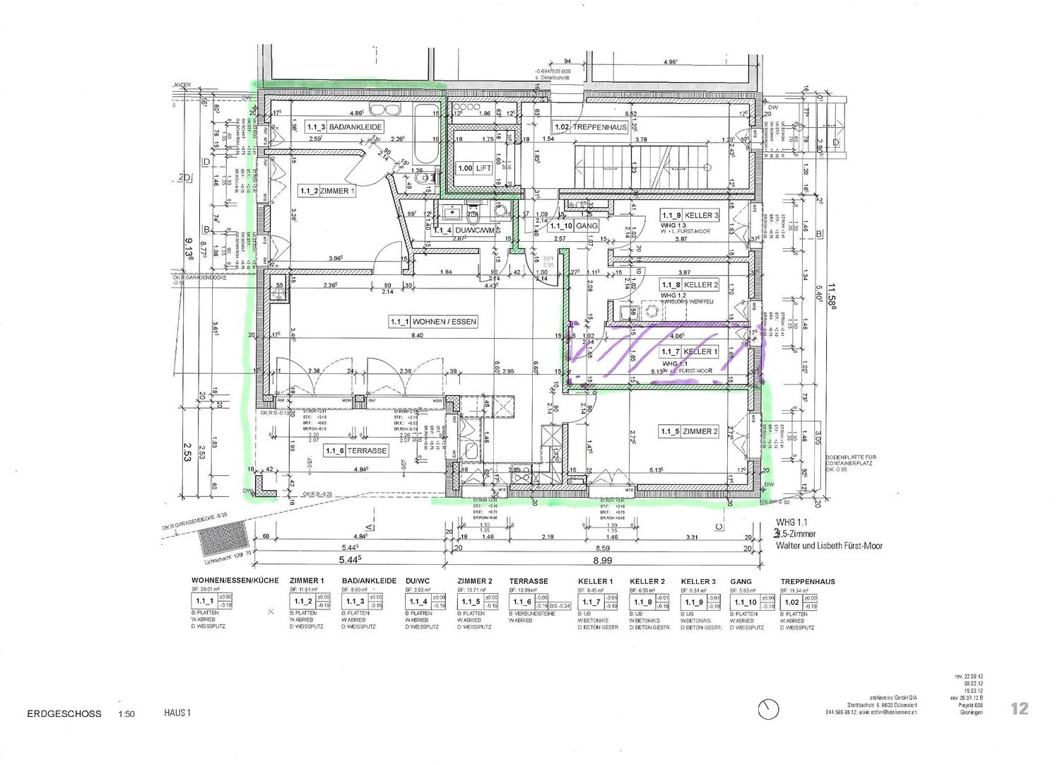 Appartamento di 3 ½ locali
