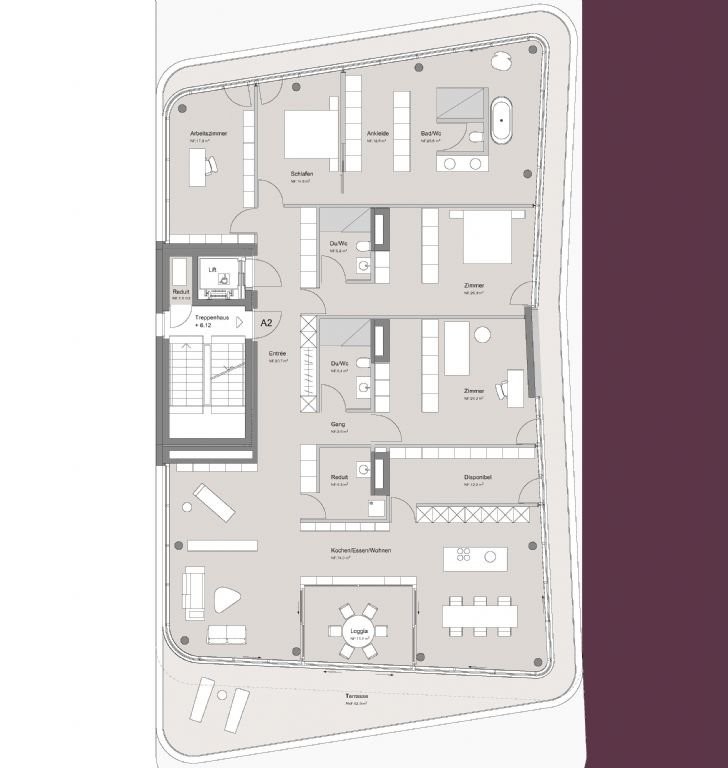 Appartement de 6 ½ pièces