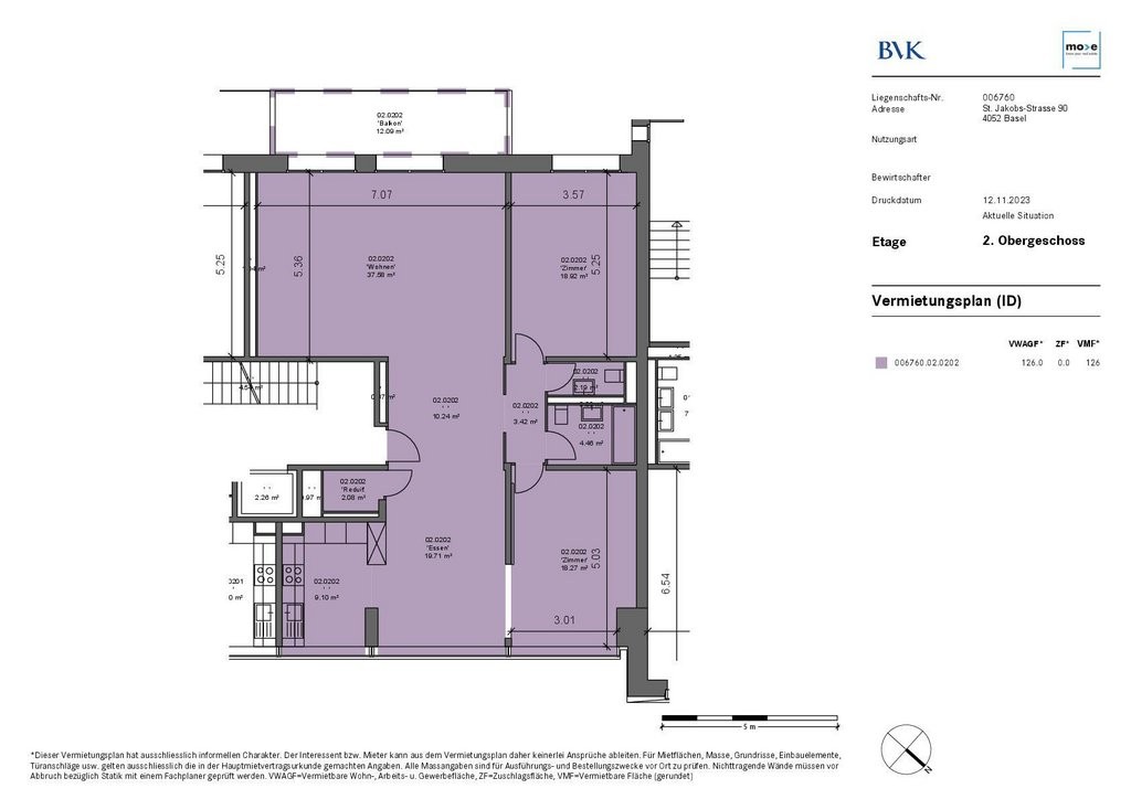 3 ½ rooms apartment