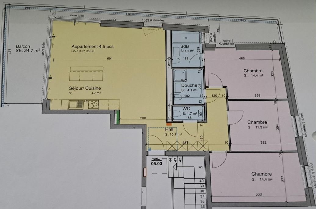 4 ½ Zimmer Wohnung