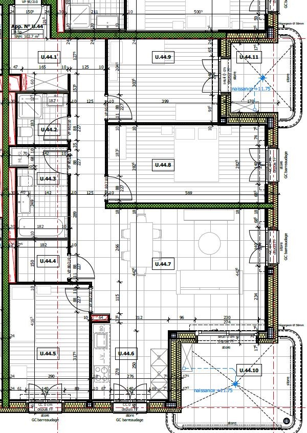 4 ½ rooms apartment