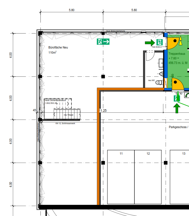 Bureaux de 110m²