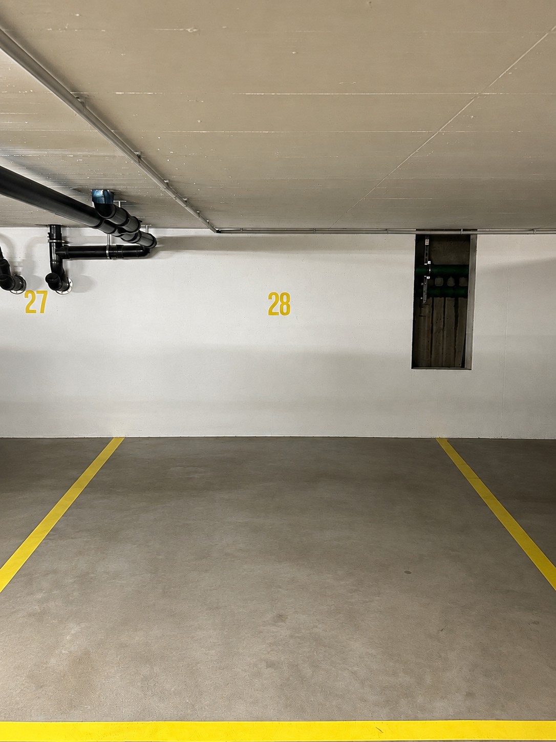 Posto auto sotterraneo