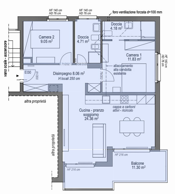 3 ½ pièces appartement