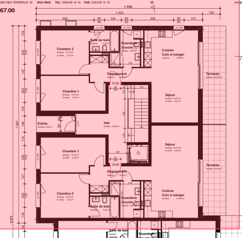 Appartamento di 3 ½ locali