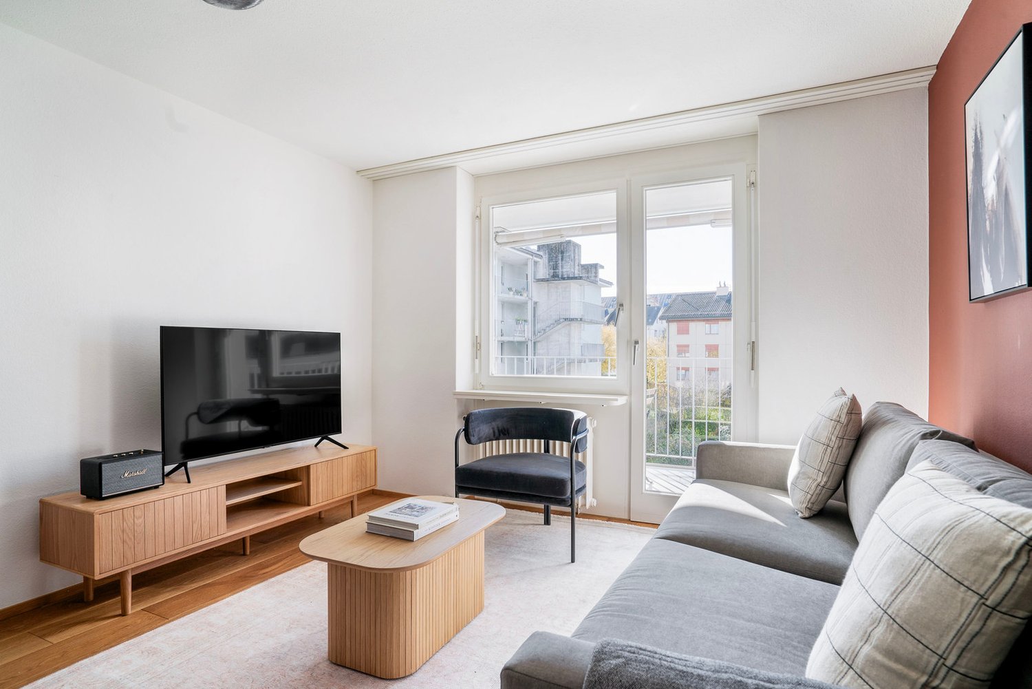 2 ½ rooms furnished flat