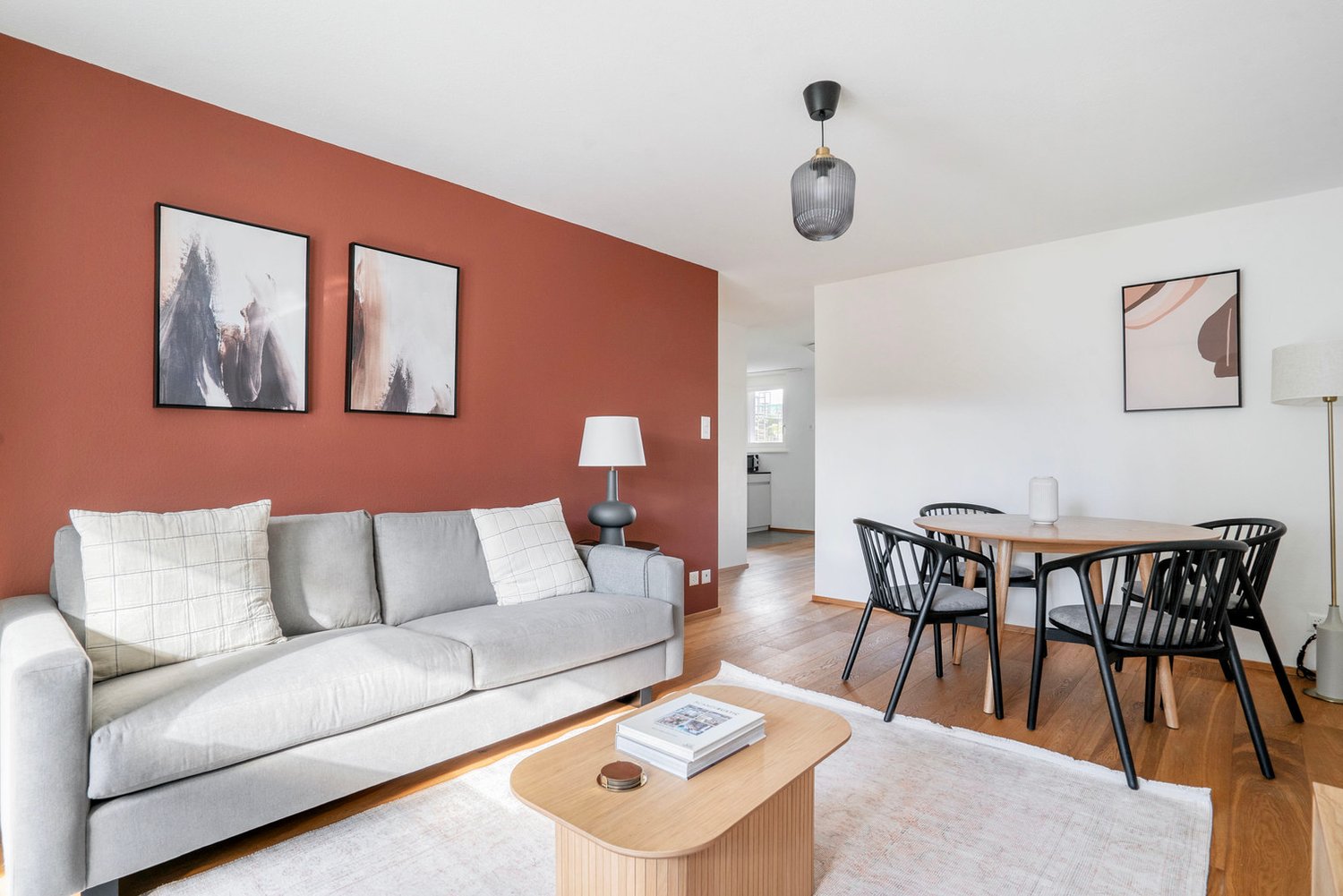 2 ½ rooms furnished flat