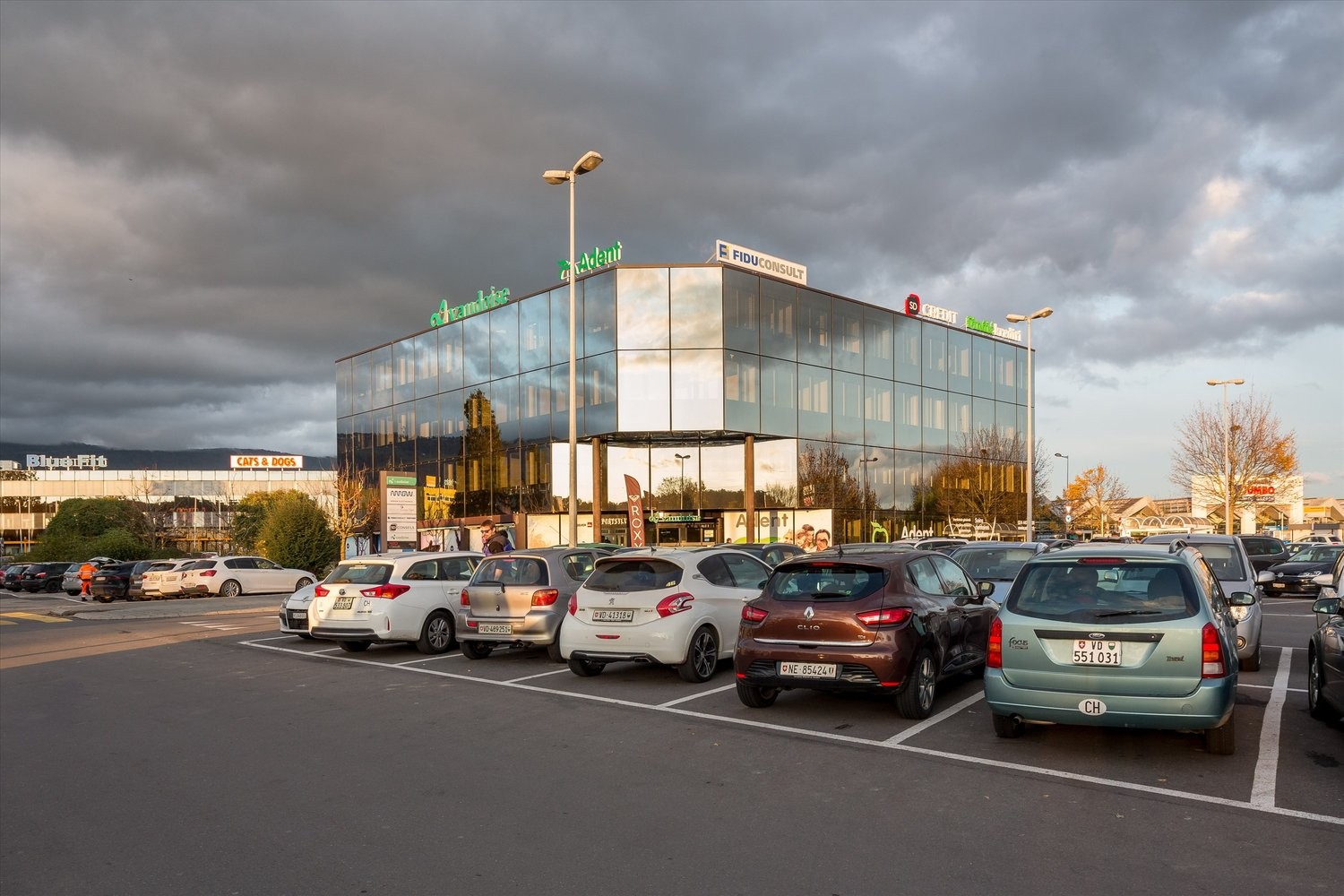 Untergrundparkplatz