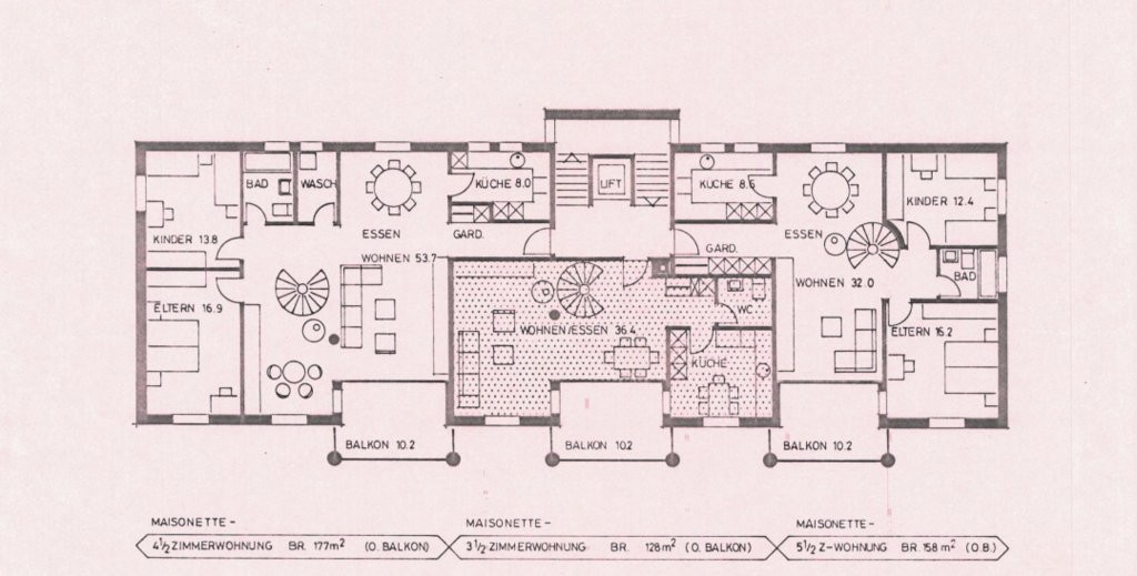 Duplex de 3 ½ pièces