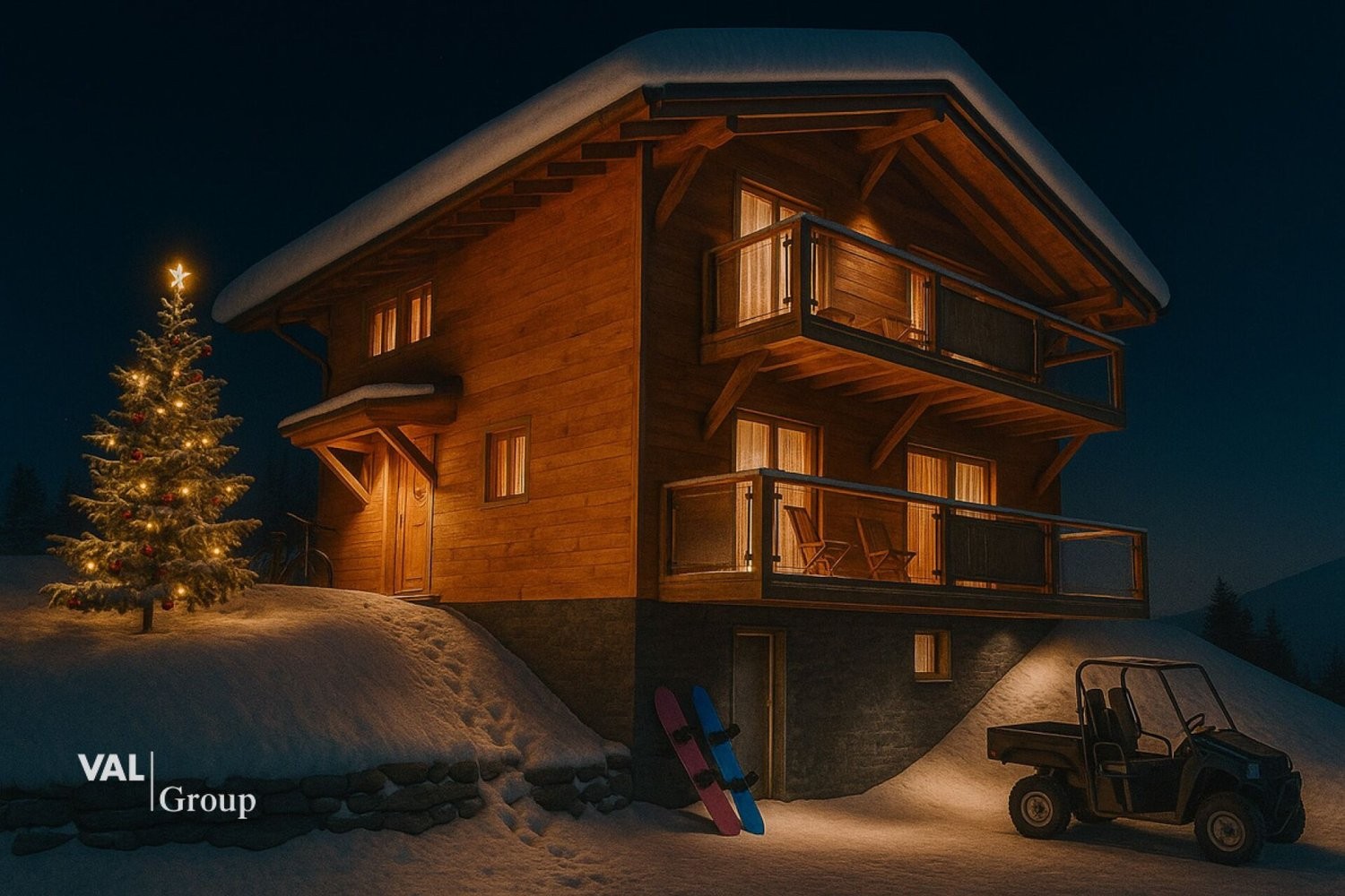 4 ½ pièces chalet