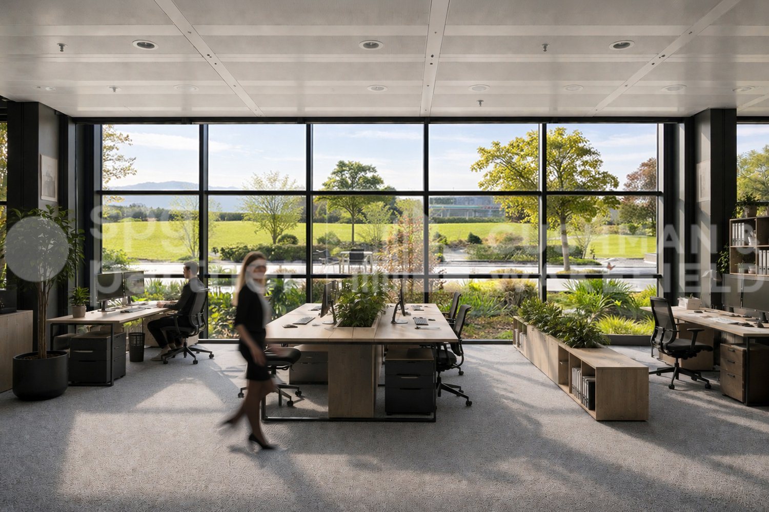 300m² Büro