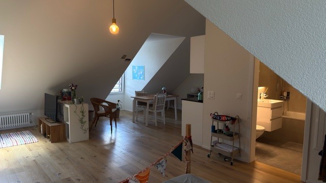 1 ½ rooms roof flat