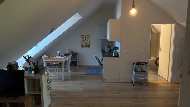 1 ½ rooms roof flat