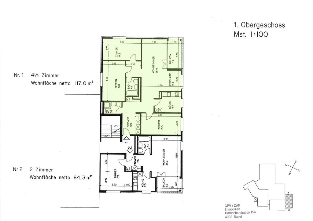 4 ½ rooms apartment
