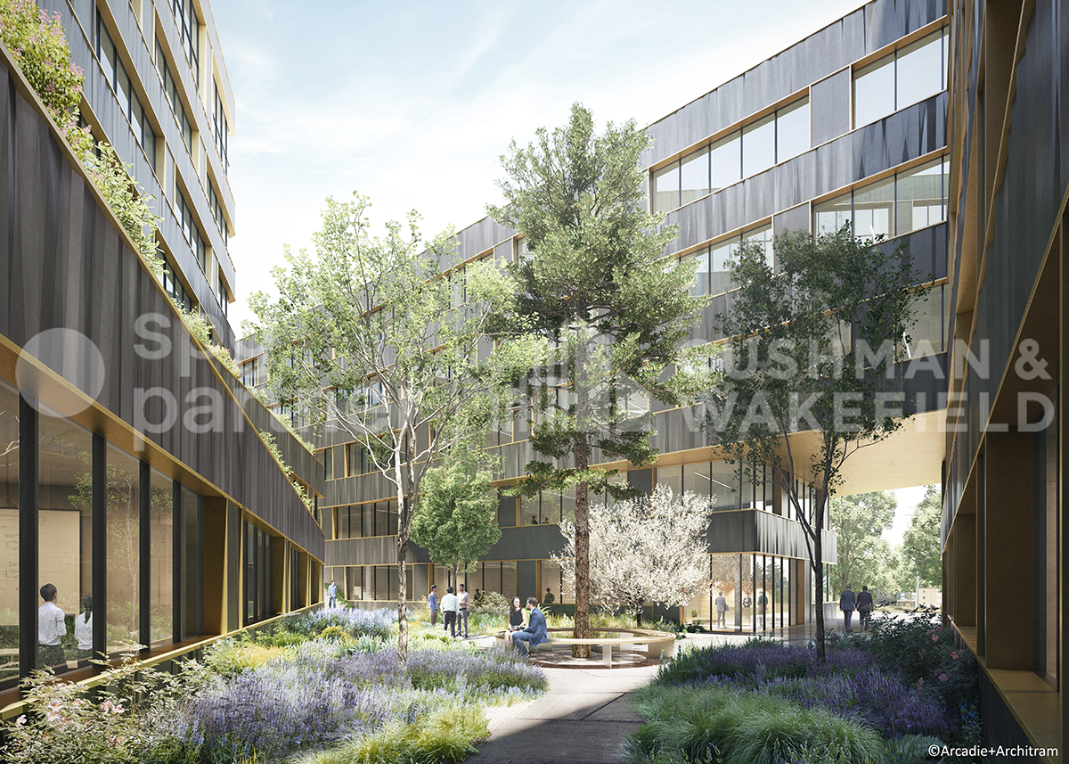850m² Büro