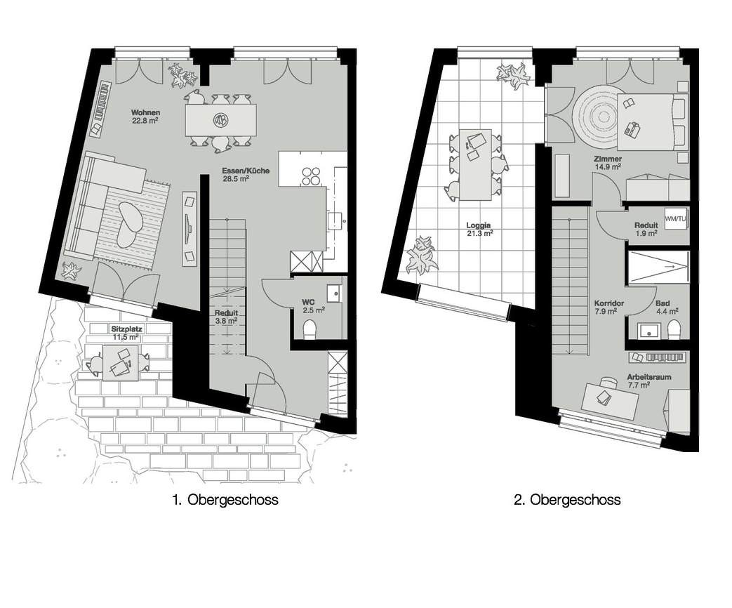 2 ½ rooms single house