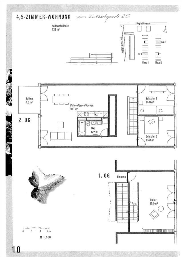 4 ½ pièces duplex