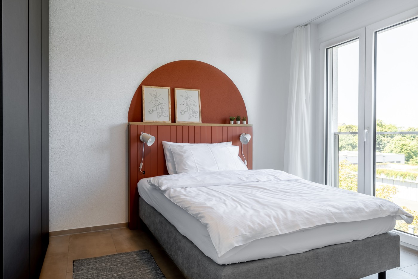 2 ½ rooms furnished flat