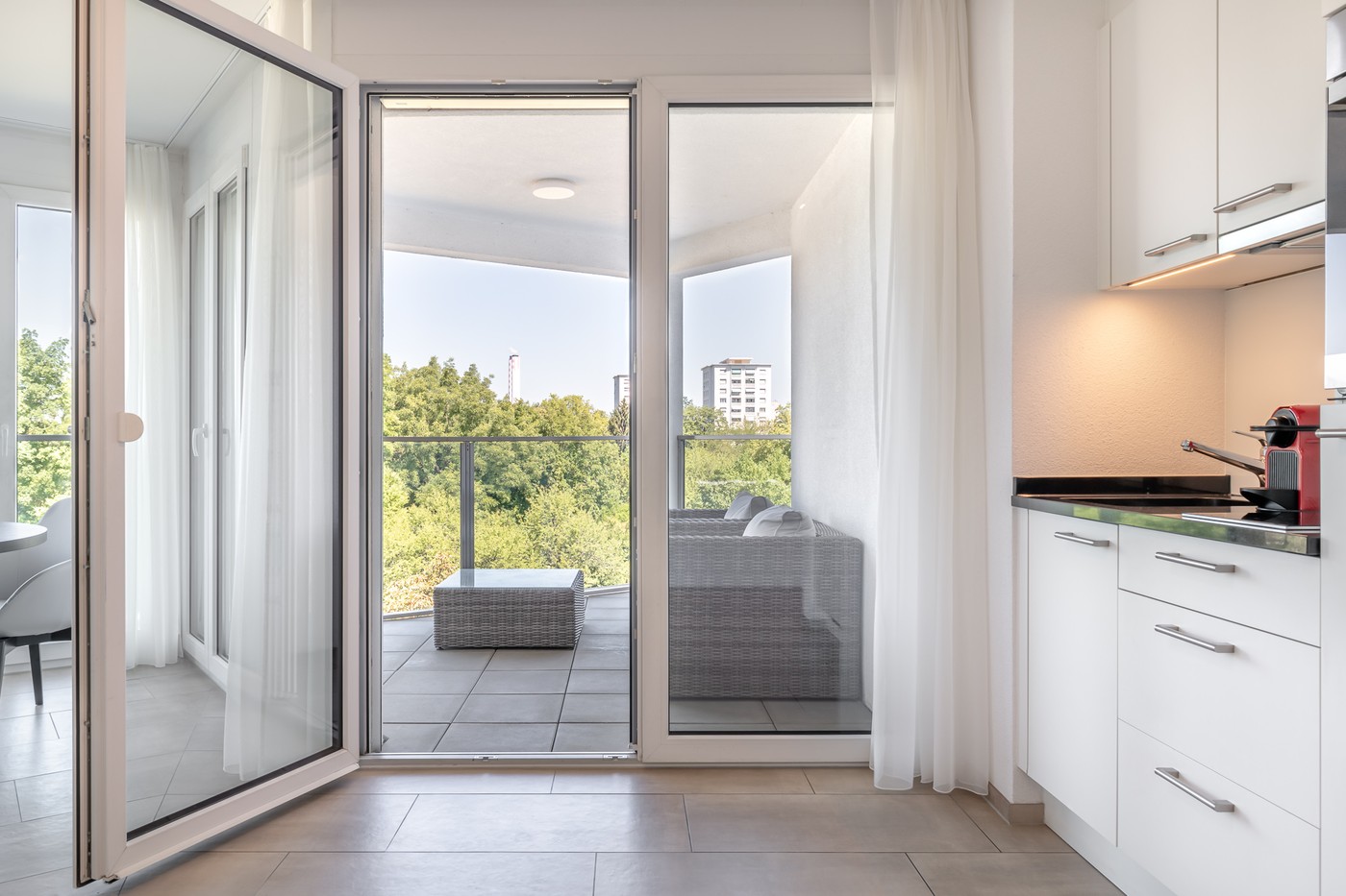 2 ½ rooms furnished flat