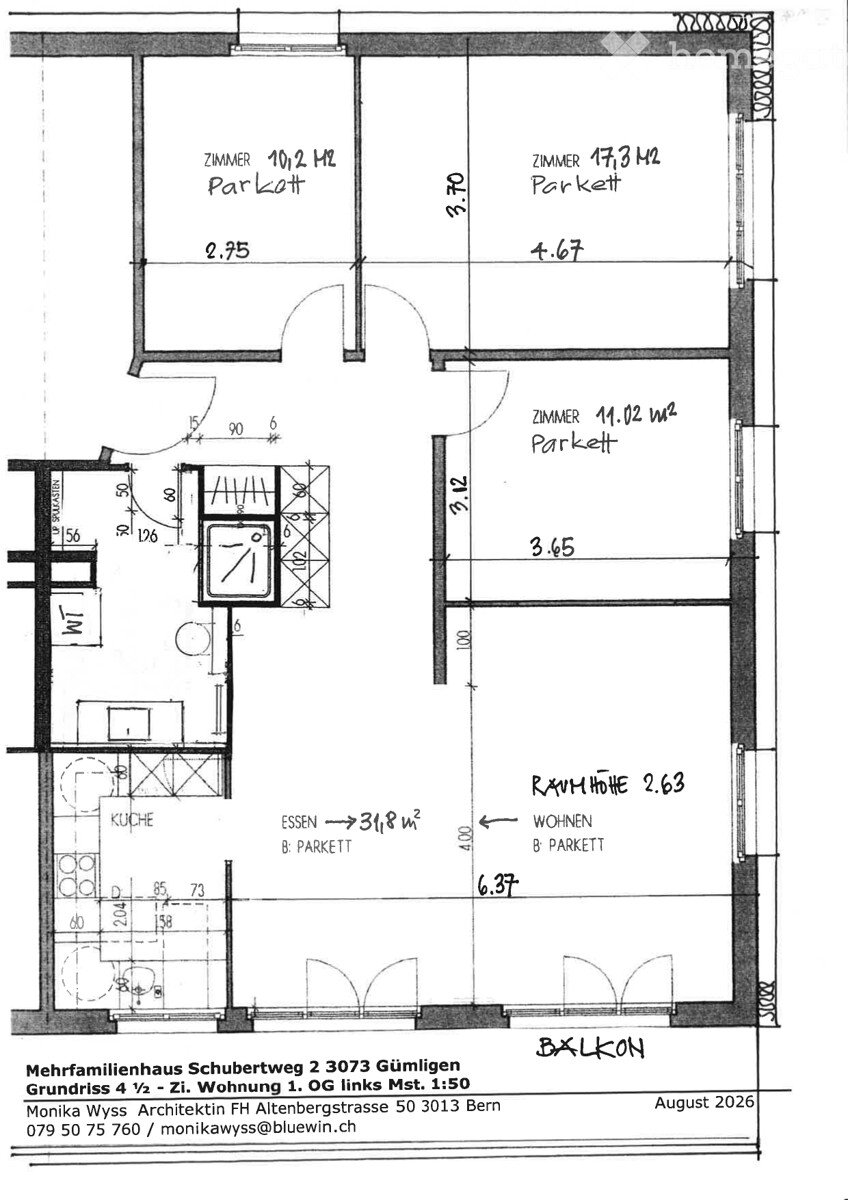 Appartement de 4 ½ pièces