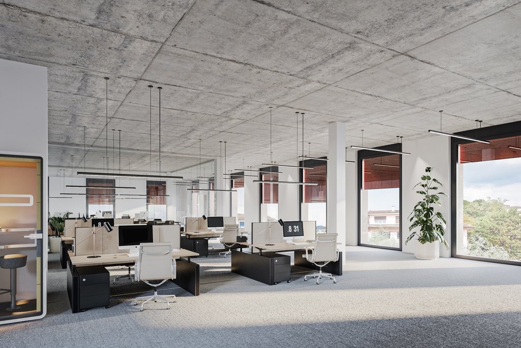 390m² Büro