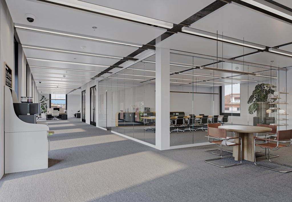 390m² Büro