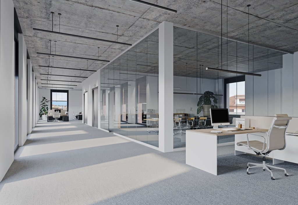 390m² Büro