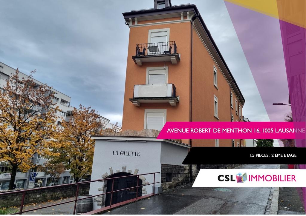 1 ½ Zimmer möblierte Wohnung