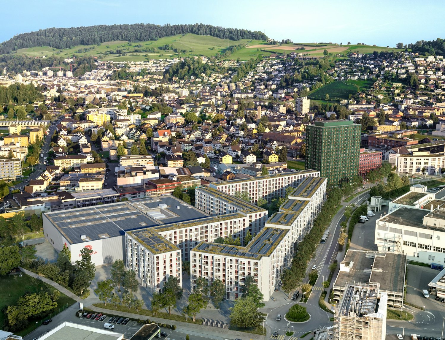 100m² commercial