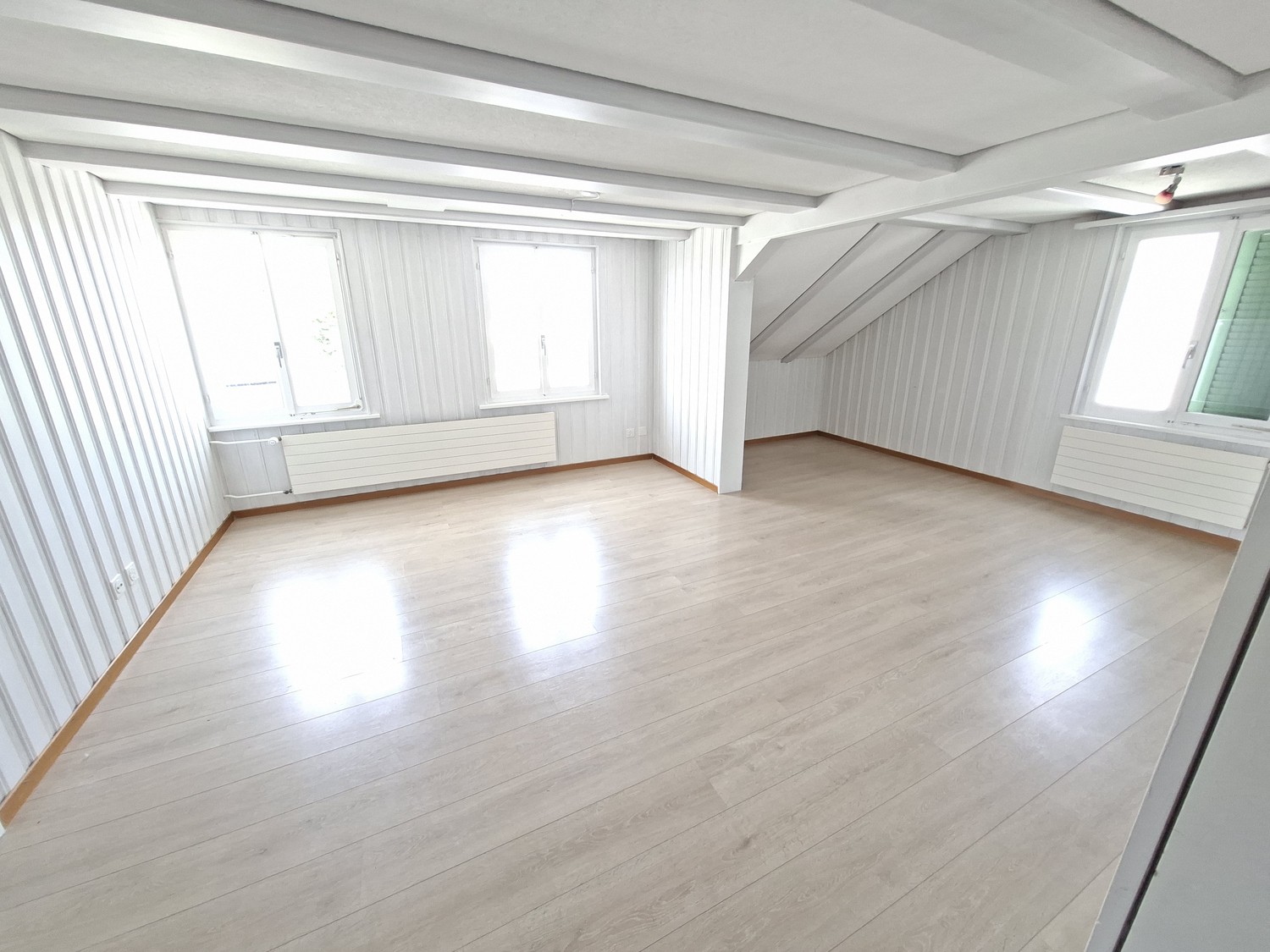 3 rooms roof flat