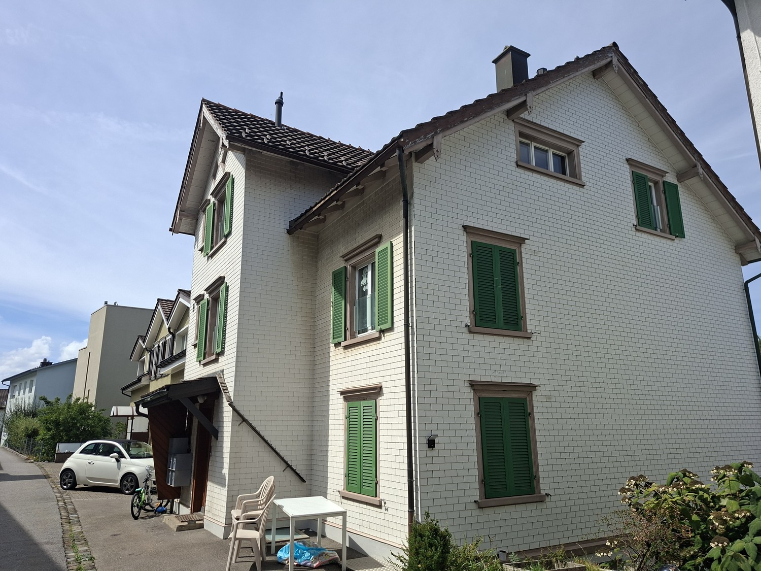 3 rooms roof flat
