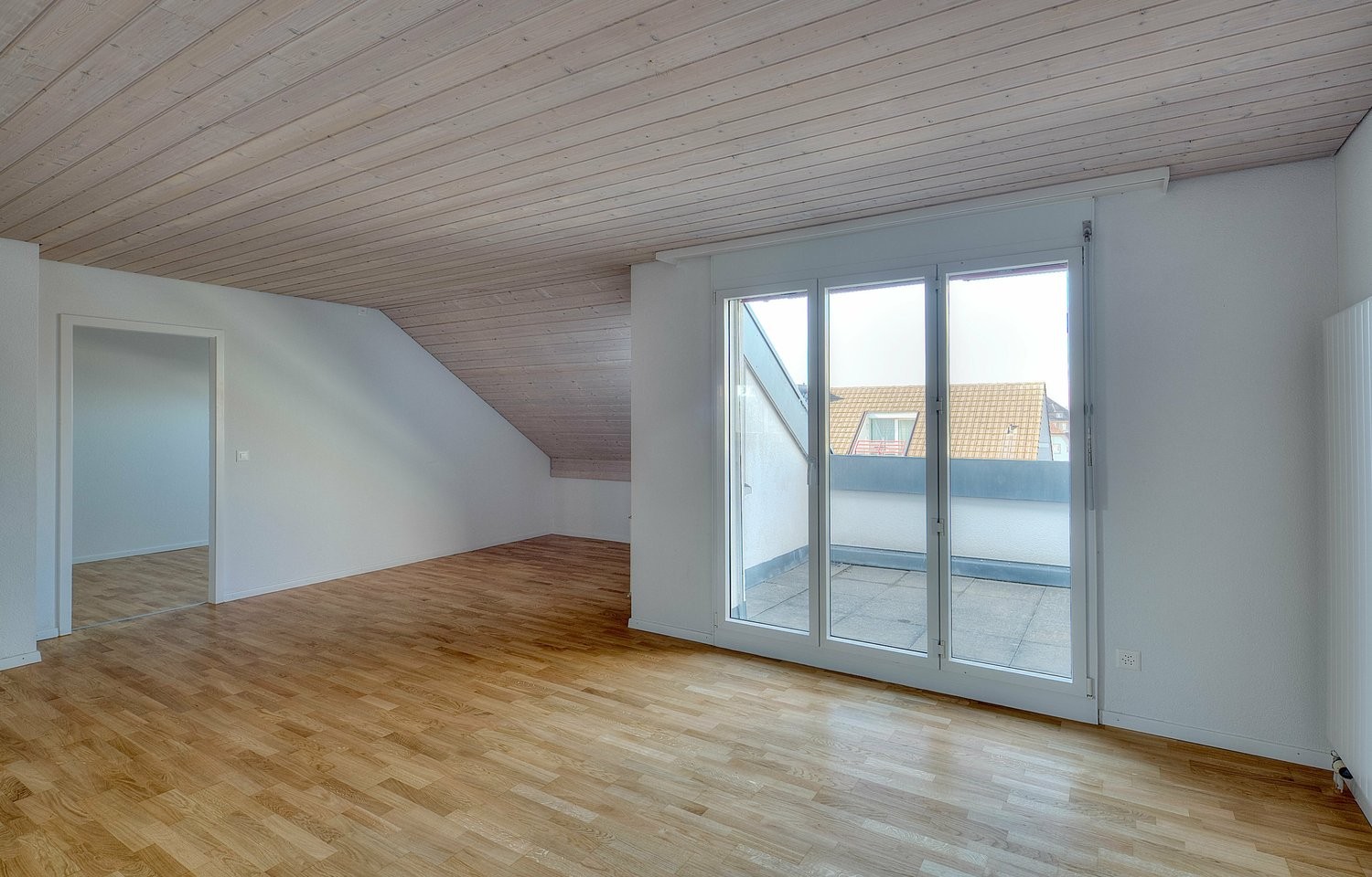 3 ½ locali appartamento in mansarda