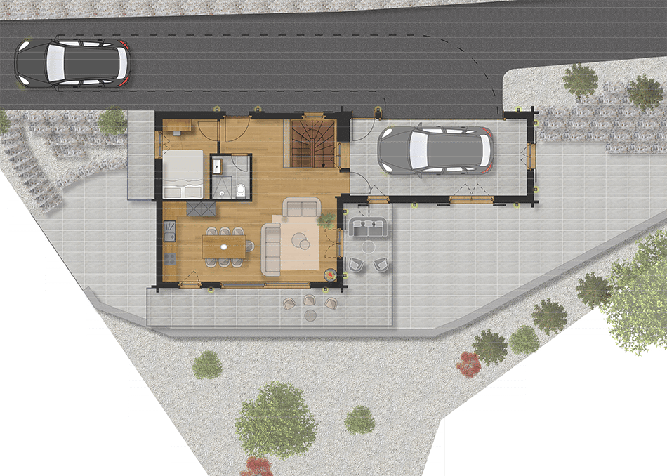 4 ½ rooms chalet