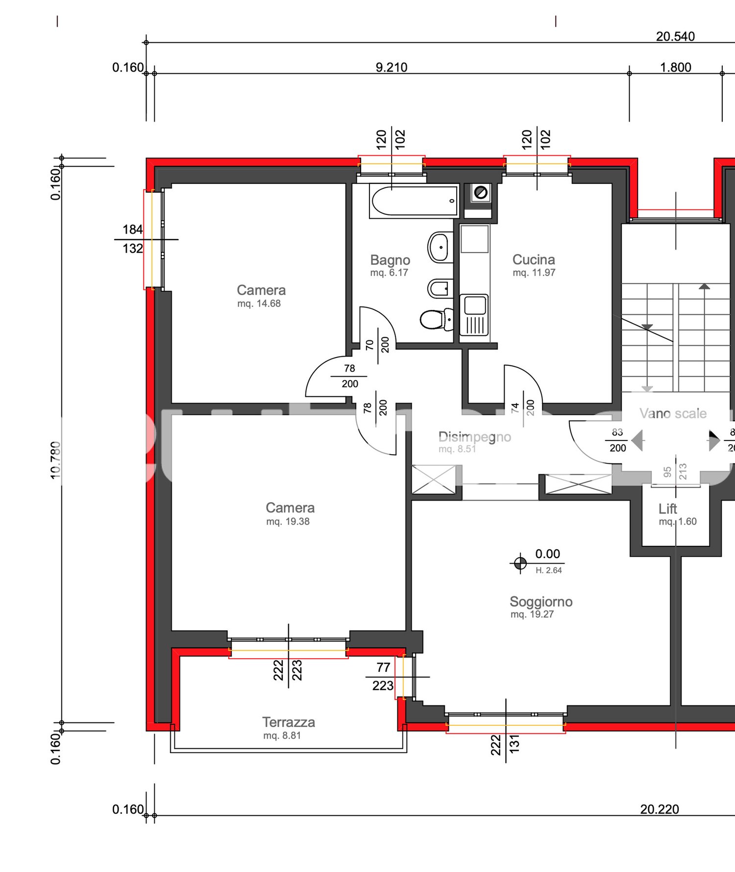 3 ½ rooms apartment