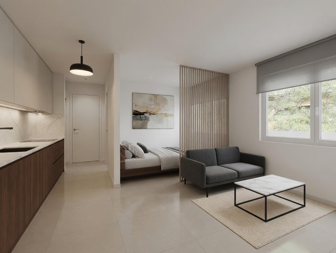 1 room furnished flat